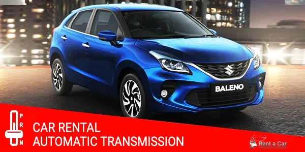 Car Rental with automatic transmission